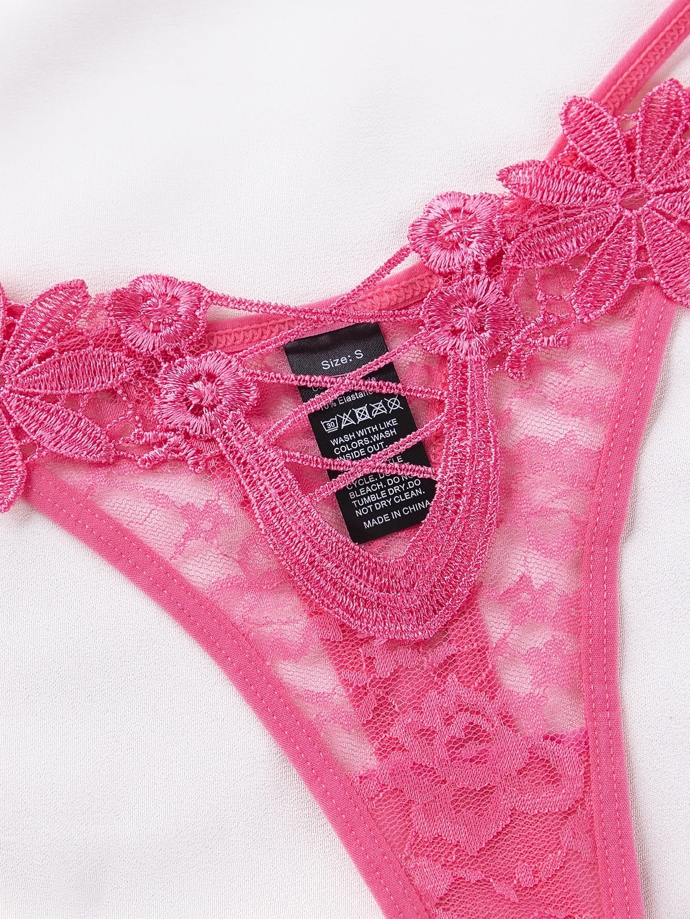 Sexy lace thong underwear