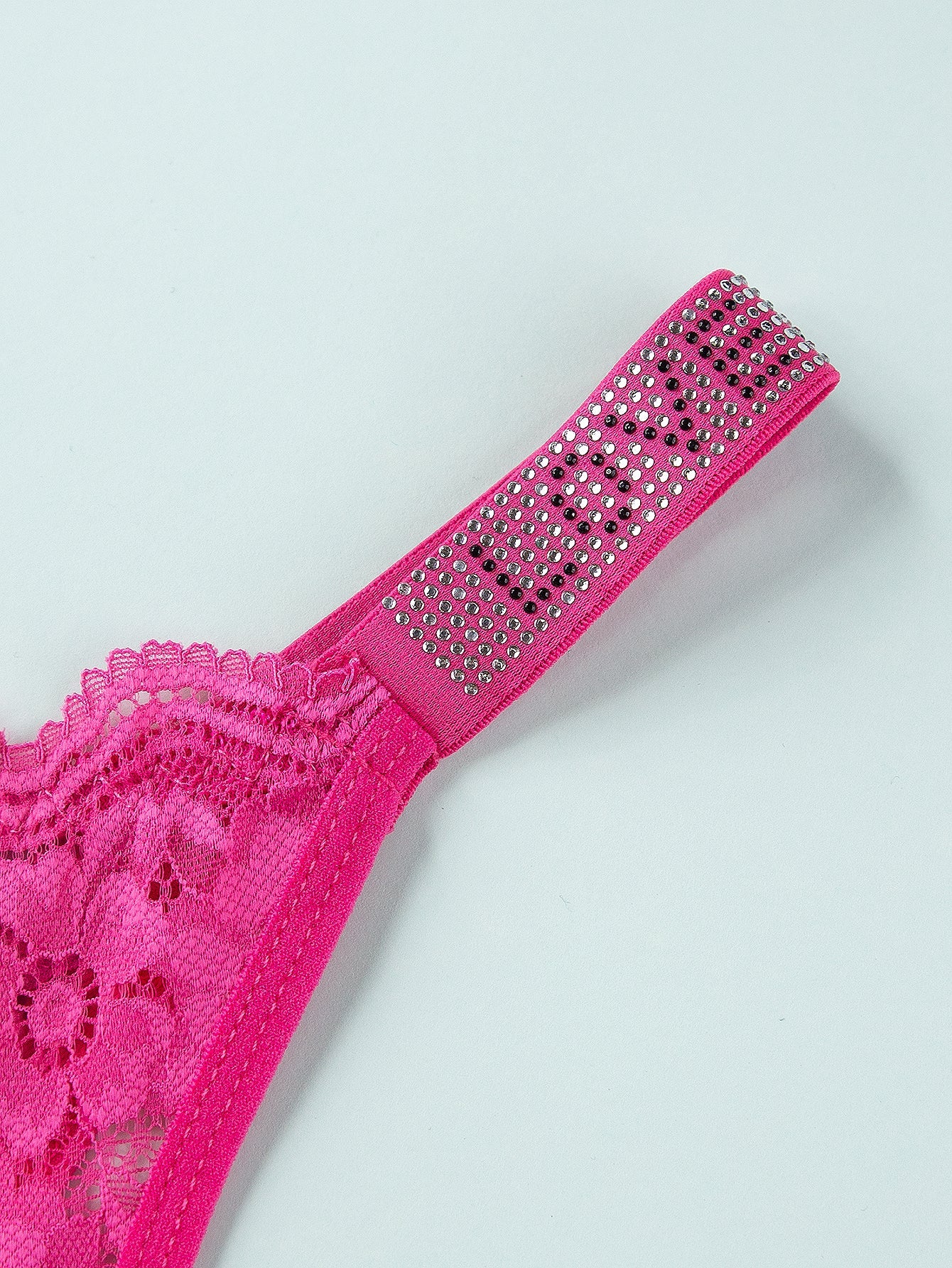 European and American style letter hot bead sexy thong