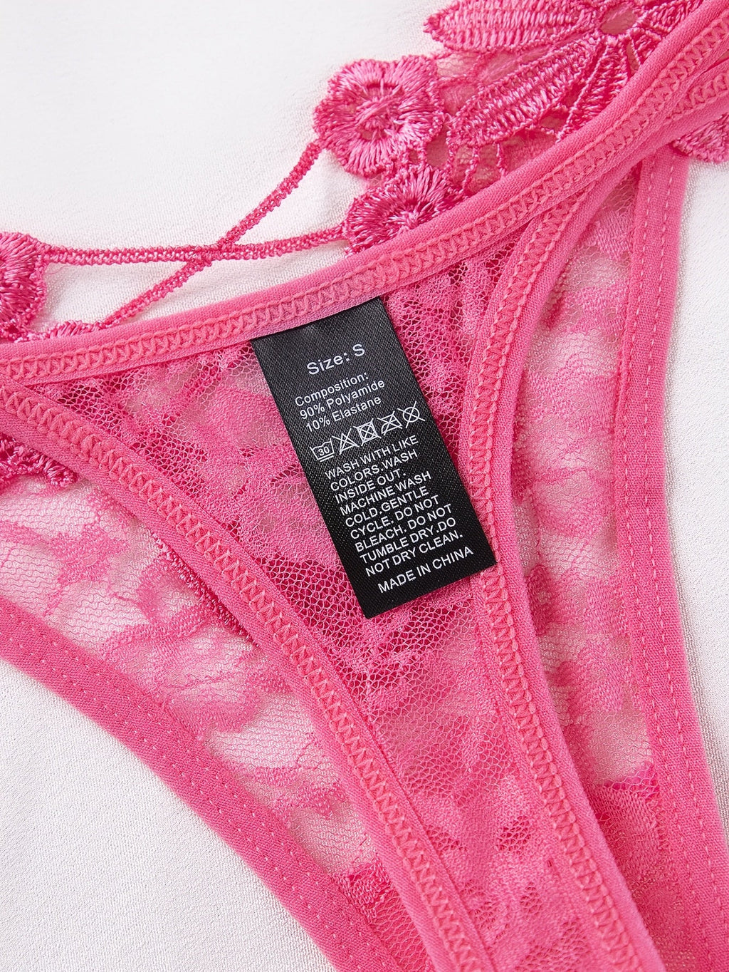 Sexy lace thong underwear