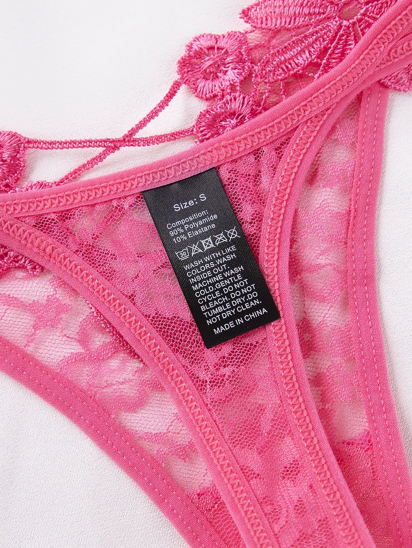 Sexy lace thong underwear