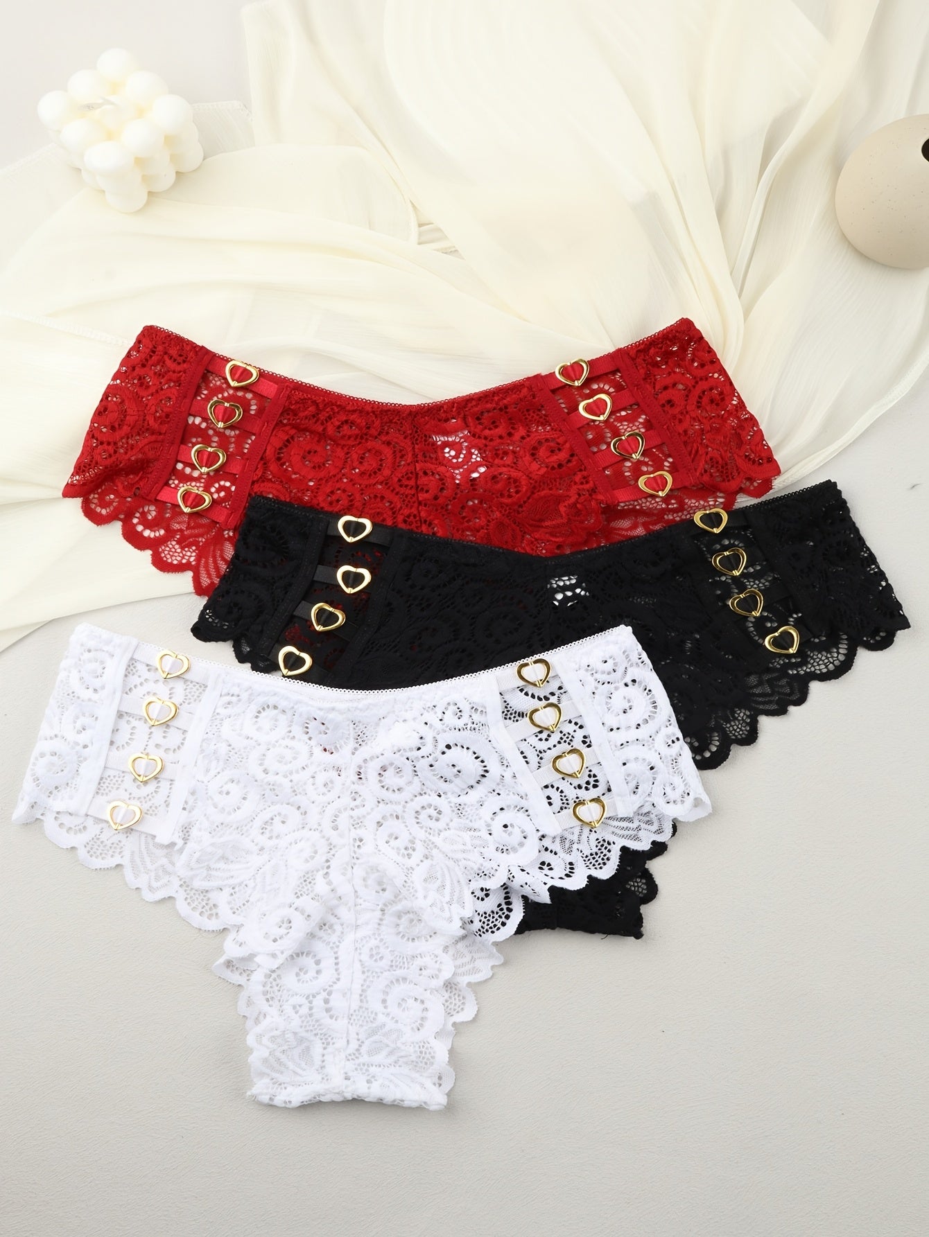 Low waist sexy lace underwear